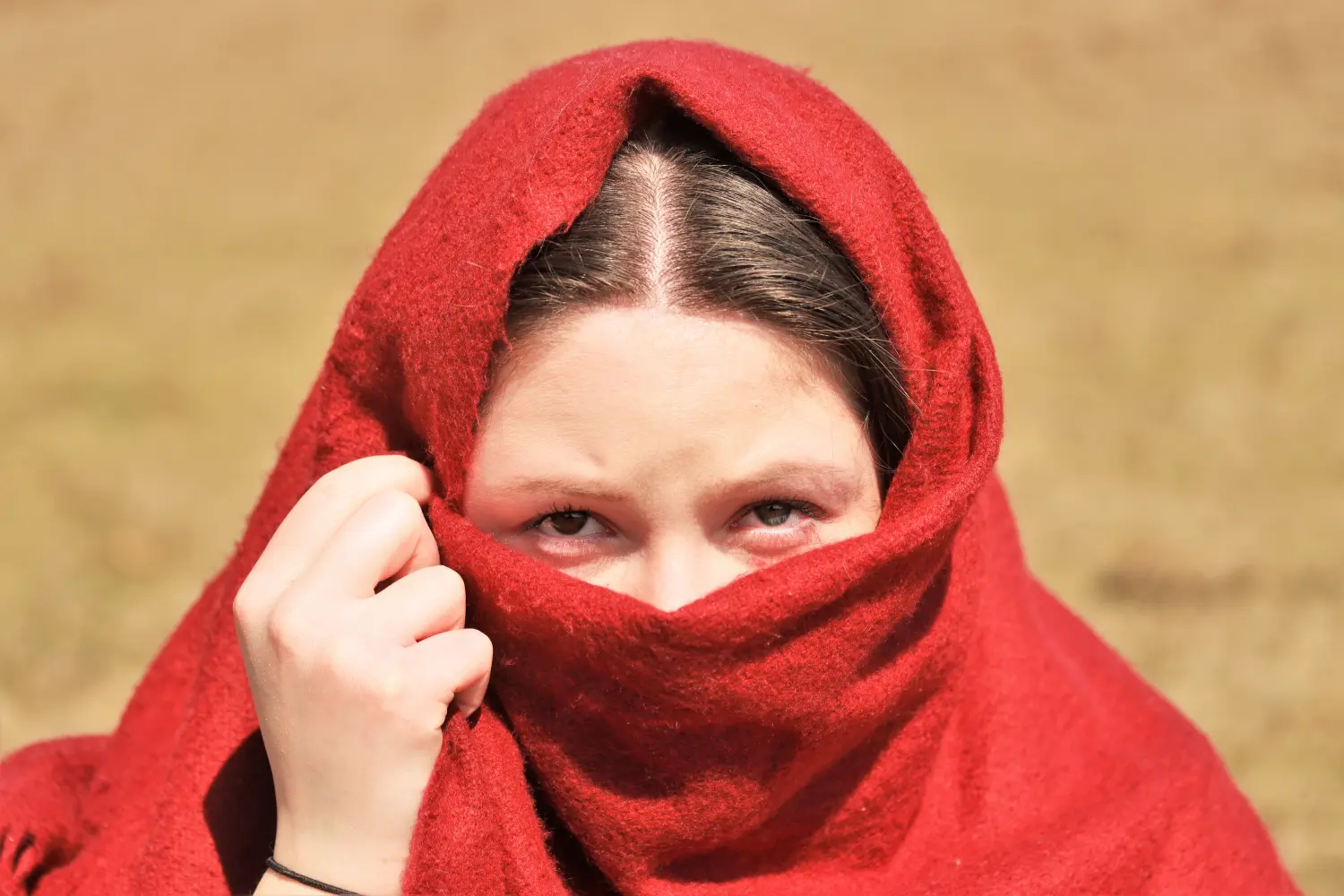 Ein Mädchen im Porträtbild von Samira Müller Fotografie